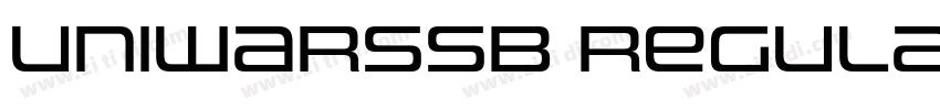 UniwarsSb Regular字体转换 UniwarsSb Regular字体转换
